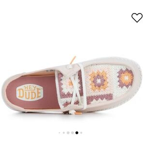 Hey Dude Women's Crochet Slip Cottage Shoes